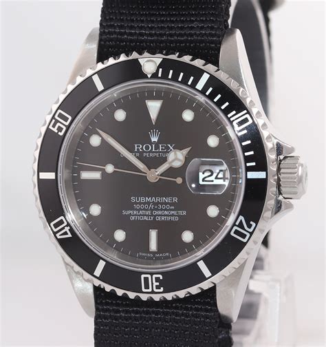 Rolex Submariner Date ー black 16610 